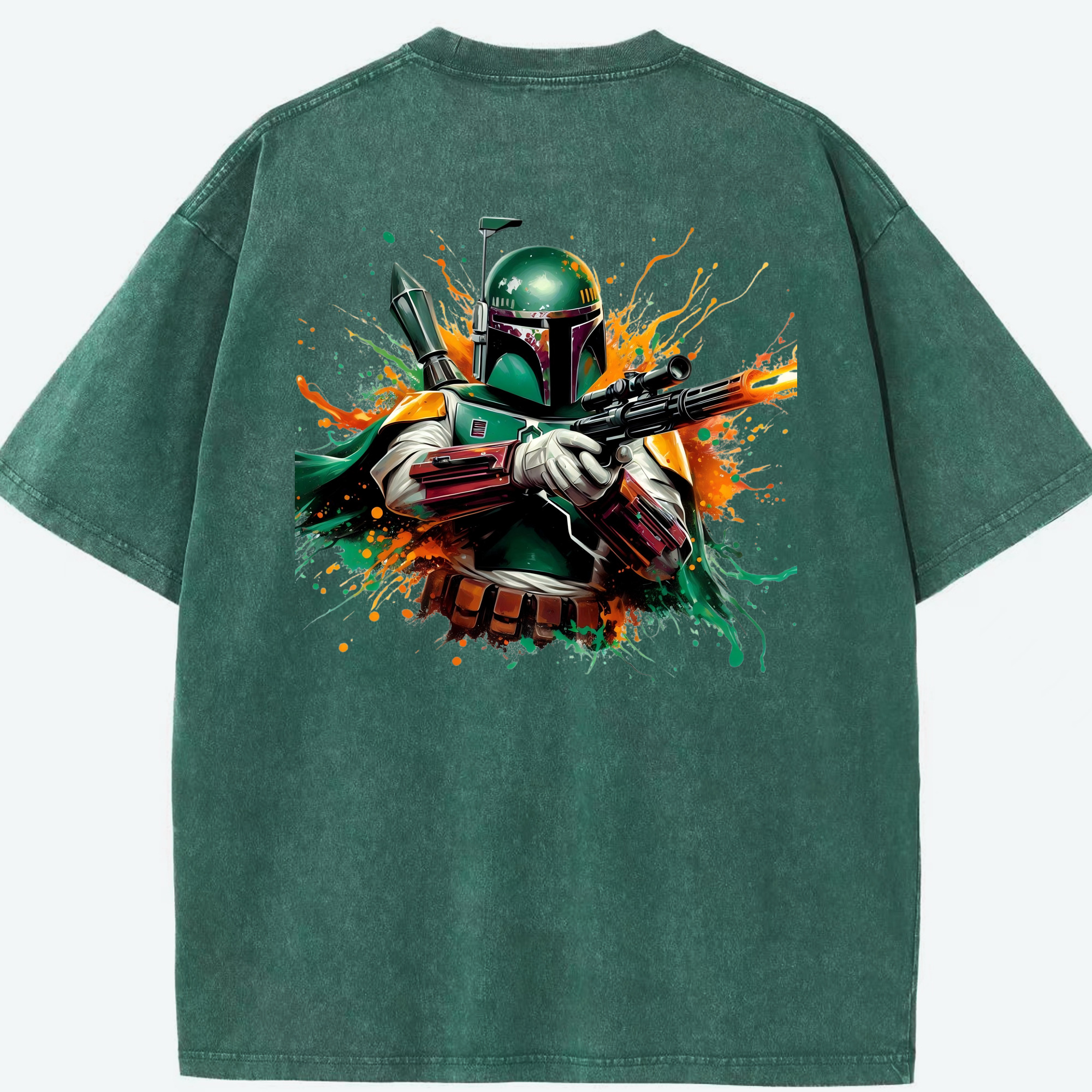（画像用） スター・ウォーズ Star Wars 綿100% ヴィンテージ風 半袖Tシャツ（背面プリント）